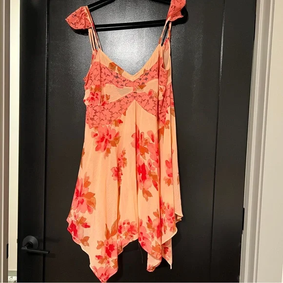 Free People Intimately Monday Morning Trapeze Floral Slip Dress - Picture 2 of 6